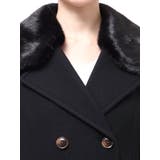 ショートビーバーウールロングコート | RESEXXY | 詳細画像23 