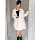 ツイードミディジャケット【セットアップ着用可能】 | RESEXXY | 詳細画像8 