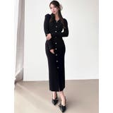 ゴールドボタンタイトニットワンピース | RESEXXY | 詳細画像16