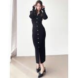 ゴールドボタンタイトニットワンピース | RESEXXY | 詳細画像17