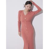 ゴールドボタンタイトニットワンピース | RESEXXY | 詳細画像24