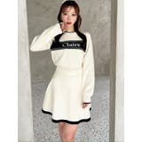 バイカラージャガードニットセットアップ | RESEXXY | 詳細画像10 