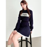 バイカラージャガードニットセットアップ | RESEXXY | 詳細画像2 