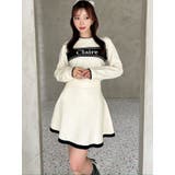 バイカラージャガードニットセットアップ | RESEXXY | 詳細画像9 