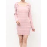 ジャガードチェックニットミニワンピース | RESEXXY | 詳細画像25 