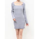 ジャガードチェックニットミニワンピース | RESEXXY | 詳細画像26 