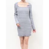 ジャガードチェックニットミニワンピース | RESEXXY | 詳細画像28 