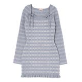 ジャガードチェックニットミニワンピース | RESEXXY | 詳細画像30 