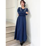 バイカラーピンタックフレアワンピース | RESEXXY | 詳細画像10 