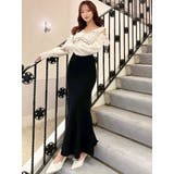 バストギャザーマーメイドワンピース | RESEXXY | 詳細画像3 