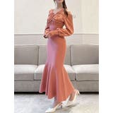 オレンジ | バストギャザーマーメイドワンピース | RESEXXY