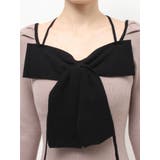 バイカラーフロントリボンニットミニワンピース | RESEXXY | 詳細画像19 