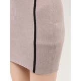 バイカラーフロントリボンニットミニワンピース | RESEXXY | 詳細画像21 