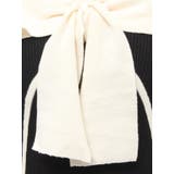 バイカラーフロントリボンニットミニワンピース | RESEXXY | 詳細画像23 