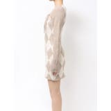 アーガイルタイトニットミニワンピース | RESEXXY | 詳細画像19 