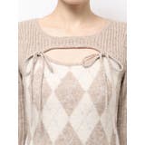 アーガイルタイトニットミニワンピース | RESEXXY | 詳細画像21 