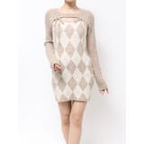 アーガイルタイトニットミニワンピース | RESEXXY | 詳細画像31 