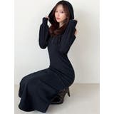 【追加生産分】レイヤードフーディワンピース | RESEXXY | 詳細画像8 