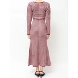 【WEB限定】バイカラーツイードニットワンピース | RESEXXY | 詳細画像17 