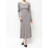 【WEB限定】バイカラーツイードニットワンピース | RESEXXY | 詳細画像25 