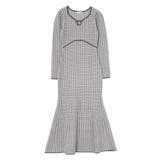 【WEB限定】バイカラーツイードニットワンピース | RESEXXY | 詳細画像32 