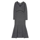 【WEB限定】バイカラーツイードニットワンピース | RESEXXY | 詳細画像33 