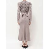 チェックジャガードマーメイドニットワンピース | RESEXXY | 詳細画像20 