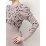 チェックジャガードマーメイドニットワンピース | RESEXXY | 詳細画像22 