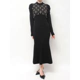 チェックジャガードマーメイドニットワンピース | RESEXXY | 詳細画像29 