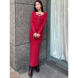 リボンデザインニットワンピース | RESEXXY | 詳細画像4 