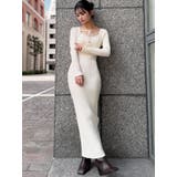 リボンデザインニットワンピース | RESEXXY | 詳細画像6 