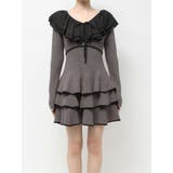 ラッフルデザインミニニットワンピース | RESEXXY | 詳細画像17 