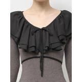 ラッフルデザインミニニットワンピース | RESEXXY | 詳細画像20 