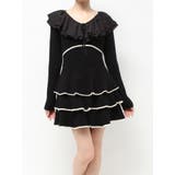 ラッフルデザインミニニットワンピース | RESEXXY | 詳細画像32 