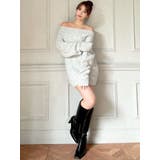 ケーブルスリーブニットワンピース | RESEXXY | 詳細画像8 