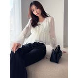 エンブロイダリーレースブラウス | RESEXXY | 詳細画像7 