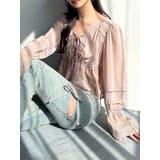 ピンク | エンブロイダリーレースブラウス | RESEXXY