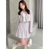 ツイードプリーツミニスカート【セットアップ着用可能】 | RESEXXY | 詳細画像3 