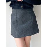 チャコールグレー | 【追加生産分】台形ミニスカート | RESEXXY