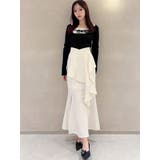 アシンメトリーラッフルマーメイドスカート | RESEXXY | 詳細画像9