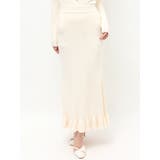 ヘムフリルマーメイドニットスカート【セットアップ着用可能】 | RESEXXY | 詳細画像18 