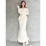 ヘムフリルマーメイドニットスカート【セットアップ着用可能】 | RESEXXY | 詳細画像2