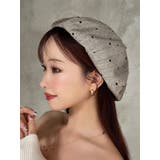 ベージュ | ミニマルモチーフベレー帽 | RESEXXY