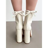 バックリボン厚底ブーツ | RESEXXY | 詳細画像4 