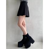 【追加生産分】厚底スエードショートブーツ | RESEXXY | 詳細画像2