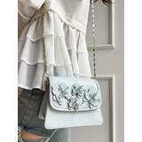 ブルー | フラワーモチーフコンパクトバッグ | RESEXXY