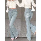 アイスブルー | ハートポケットデニムパンツ | RESEXXY