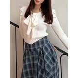 ボウタイニットトップス | RESEXXY | 詳細画像1 