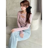 レースコンビニットプルオーバー | RESEXXY | 詳細画像4 