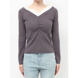 ホイップフリルVネックニット | RESEXXY | 詳細画像25 